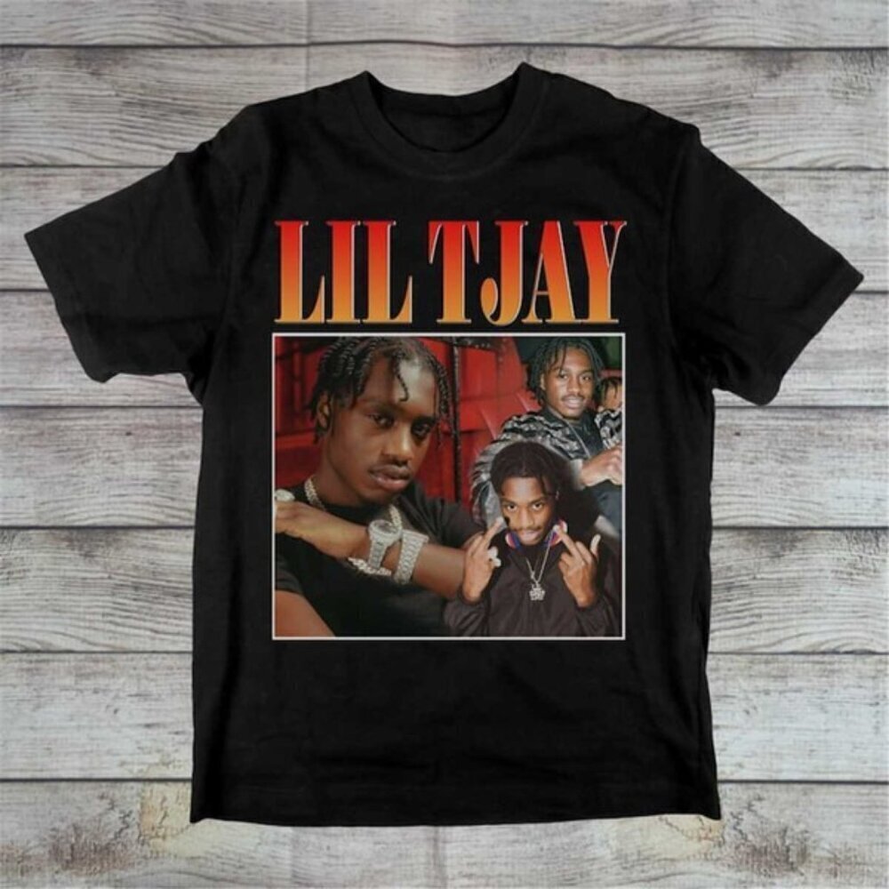 Lil Baby Rap Graphic T-Shirt Retro Hip Hop Streetwear Fan Gift Music Tee